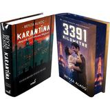 İndigo Kitap Karantina 2 Ciltli ve 3391 Km Film Özel Baskı Ciltli (Beyza Alkoç) 2'li Set