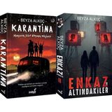 İndigo Kitap Karantina 2 Karton Kapak ve Enkaz Altındakiler 1 Karton Kapak (Beyza Alkoç) 2'li Set