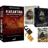 İndigo Kitap Karantina 3 Karton Kapak ve Misafir Karton Kapak (Beyza Alkoç) 2'li Set