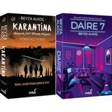 İndigo Kitap Karantina 4 Karton Kapak ve Daire 7 Karton Kapak (Beyza Alkoç) 2'li Set
