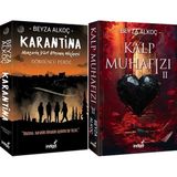 İndigo Kitap Karantina 4 Karton Kapak ve Kalp Muhafızı 2 Karton Kapak (Beyza Alkoç) 2'li Set