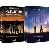 İndigo Kitap Karantina 4 Karton Kapak ve Sınır Karton Kapak (Beyza Alkoç) 2'li Set
