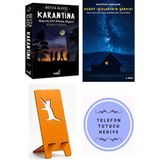 İndigo Kitap Karantina-Beşinci Perde-Mahşerin Dört Atlısının... - Beyza Alkoç + Kuzey Işıklarının Şarkısı + Telefon Tutucu