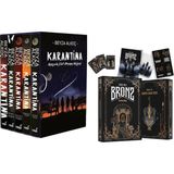 İndigo Kitap Karantina Serisi Seti-5 Kitap Takım- Ciltli Kutulu ve Bronz 3 Imparatoriçe Kutulu Ciltli