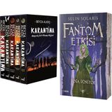 İndigo Kitap Karantina Serisi Seti-5 Kitap Takım- Ciltli Kutulu ve Fantom Etkisi 1 Yan Boyalı