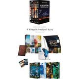 İndigo Kitap Karantina Serisi Seti-5 Kitap Takım- Ciltli Kutulu ve Gökçen Serisi 4 Kitap Yan Boyalı Kutulu