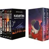 İndigo Kitap Karantina Serisi Seti-5 Kitap Takım- Ciltli Kutulu ve Kalp Ne Isterse O Olur Ikili Kutu Ciltli