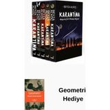 İndigo Kitap Karantina Serisi Seti - 5 Kitap Takım-Kutulu + Geometri Hediye - Hayır