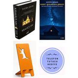 İndigo Kitap Kraliçe Arı - Tuğba Sayın + Kuzey Işıklarının Şarkısı + Telefon Tutucu