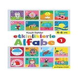 İndigo Kitap Küçük Dahiler - Etkinliklerle Alfabe 1: 4-6 Yaş + Etkinliklerle Ingilizce Öğreniyorum - 2 Set
