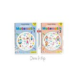 İndigo Kitap Küçük Dahiler – Etkinliklerle Matematik (4-5 Yaş) 2'li Kitap Seti