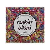 İndigo Kitap Renkler Ülkesi: Hayvanlar / Doğa / Mandala + Bir Mülkiyet Kalesi