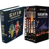 İndigo Kitap Sıfır Kilometre Ciltli ve Karantina Serisi Seti-5 Kitap Takım- Ciltli Kutulu (Beyza Alkoç) 2'li Set