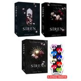 İndigo Kitap Siren 3 Kitap Set - Emine Tavuz (Karton Kapak) 8'li Özel Tasarım Kalp Ayraç Hediye