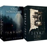 İndigo Kitap Sokak Nöbetçileri 2 Karton Kapak ve Beyaz Leke 1 Mahkumiyet Karton Kapak (Aslı Arslan) 2'li Set