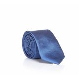 İndigo Mavi Slim Fit Düz Renk Dokuma Kravat / DDK-01 DDK-01-GF