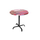 Indigo Yuvarlak Masa Çap 70Cm - (Werzalit, Wermodin Ve Allzalit Tabla) - Red Wood