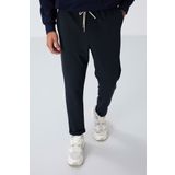 İndigo Yüzeyi Dokulu Standart Fit Erkek Eşofman Alt - 82154