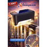 İNDİRİM PRO 1 Adet Solar Güneş Enerjili Köşebent Merdiven Veranda Bahçe Led Lamba Tekli Dekor Bahçe Aydınlatma