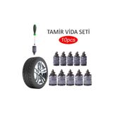 İNDİRİM PRO Oto Araç Lastik Tamir Kiti Kauçuk Vida Seti