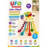 indirimsevinci Çek-Bırak Bebek Aktivite Oyuncağı Silikon Diş Kaşıyıcı Eğitici Duyusal Oyuncak