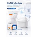 indirimsevinci Yedek Su Arıtma Filtresi 6’lı Kireç Azaltıcı Sürahi Filtresi Temiz Su Filtresi