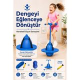 indirimsevinci Zıp Zıp Top Çocuk Zıplama Oyuncağı Denge Koordinasyon Aktivite Oyuncağı