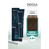 Indola PCC 6.0+ 60ML Yoğun Koyu Kumral Saç Boyası