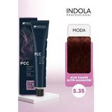 Indola Pcc Saç Boyası 60 Ml. - 5.35 Açık Kahve Altın Mahagoni