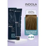 Indola Pcc Saç Boyası 60 Ml. - 6.03 Koyu Kumral Doğal Altın