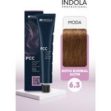 Indola Pcc Saç Boyası 60 Ml. - 6.3 Koyu Kumral Altın