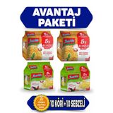 İndomie Köri + Sebzeli Hazır Noodle 20'Li