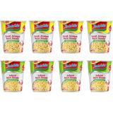 Indomie Noodle 60 Gr Bardak Tavuk Ve Sebzeli 8 Li Karma Paket