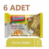 Indomıe Noodle 70Gr Tavuk Poset*6 Adet