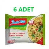 Indomıe Noodle 75Gr Sebzelı Poset*6 Adet