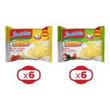 Indomie Noodle Jumbo 120 gr Tavuklu ve Sebzeli 12 li Karma Paket