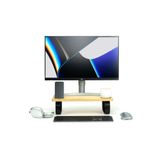 Industrial Living Monitor Yükseltici - Monitor Sehpası - Televizyon Standı - Kayın Ağacı