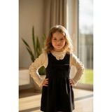 İnebolu Kids Fiyonk Detaylı Siyah Elbise Elbise Beyaz Body 2 Li - 7 - 8 Yaş - Siyah - Krem