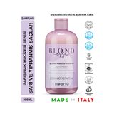 Inebrya Blonde Miracle Sarı ve Açık Renkli Saçlar İçin Onarıcı ve Parlaklık Veren Şampuan 300 ml