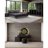 İnegöl Mobilyası Merlin Yatak Odası Takımı %100 MDF - Antrasit