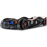 İnegöl'den Eve Bmw Arabalı Yatak - Eko - Araba Karyola - Ön Işıklı - Pembe - 207 x 105 cm