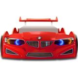 İnegöl'den Eve Bmw Arabalı Yatak - Işıklı - Çok Renkli - 207 x 105 cm
