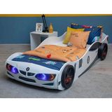 İnegöl'den Eve Bmw - Eco1 - Arabalı Yatak Araba Karyola - M6 Serisi - Beyaz - 207 x 105 cm