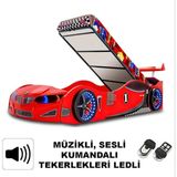 İnegöl'den Eve Gt1 - Bazalı - Bmw - Arabalı Yatak, Kırmızı - 207 x 105 cm