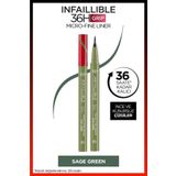 Infaillible 36h 05 Sage Green Grip Micro Fine Eyeliner