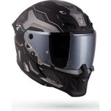 Inferno Berserck Mat Siyah-Antrasit Güneş Vizörlü Kask