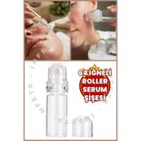 İnfeta 64 Mikro Iğneli Cilt Bakım Serumu- Titanyum Dermaroller Serum Şişesi - Cilt Sıkılaştırıcı Yenileyici Bakım Serumu