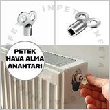 İnfeta Purjör Anahtar Kalorifer Peteği Hava Alma Anahtarı