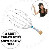 İnfeta Rahatlatıcı Kafa Masaj Aleti 2 Adet