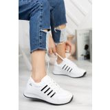 infinite8 Infinite Kadın Erkek Günlük Genç Sneaker, Ortopedikyürüyüş Ayakkabısı Beyaz